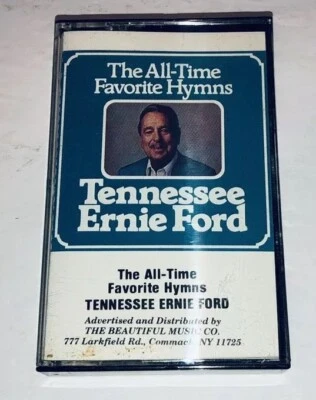 Tennessee Ernie Ford The All-Time Favorite Hymns Gospel Cassette 1F04 - Image 1 of 4