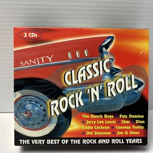 Classic Rock 'N' Roll - Beach Boys - Fats Domino - Cher - 3 CDs - Sanity Music - Bild 1 von 7