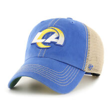 Los Angeles Rams LA 47 Brand NFL Clean Up Mesh Adjustable Hat Dad Cap