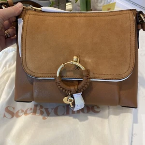 See by Chloe Joan Leder Hobo Bag, CARMELLO - Neu mit Etikett - ohne Staubbeutel - ausverkauft - Bild 1 von 16