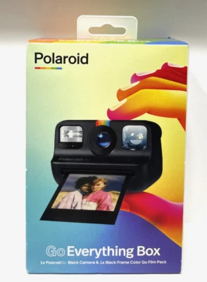 Polaroid Go Everything Box (Black Camera & Black Frame Go Color Film) (NISB)