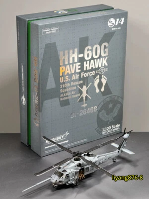 1/100 S14 HH-60G US Air Force Pave Helicopter 210th Rescue Squadron Alaska Model - Image 1 of 4