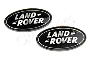 Original LAND ROVER Range Rover Sport 02- schwarz Heckklappe Emblem x2 DAH500330 - Bild 1 von 2