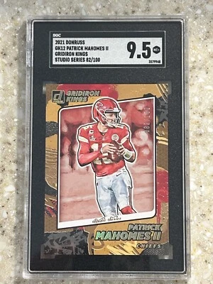 2021 Donruss Patrick Mahomes Gridiron Kings Studio Series /100 KC Chiefs - Image 1 of 3