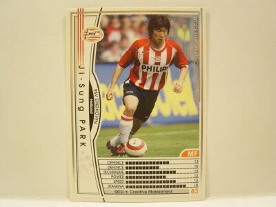 Panini WCCF 2004-05 Park Ji-sung 1981 Corea No.7 MF PSV Eindhoven Holanda #105 Foto 1 de 4