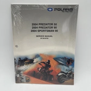 NEW- 2004 Polaris Predator 50/90 Sportsman 90 Service Manual OEM 9918782 SEALED - Picture 1 of 4