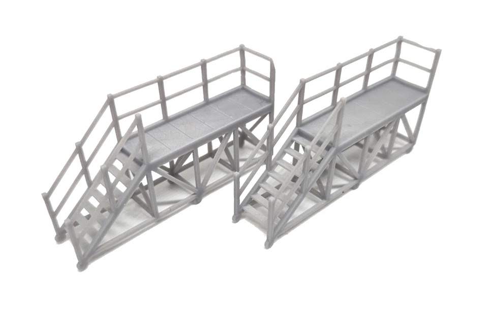 WPD OO Gauge Two Loco Access Platforms Model Railway Scenery