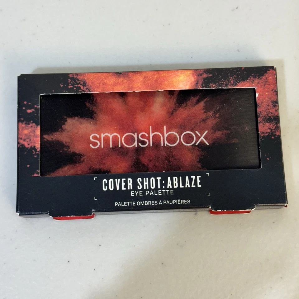 Smashbox Cover Shot Eye Shadow Palette Ablaze Travel Size Pigmented Makeup Kit - Image 1 of 4