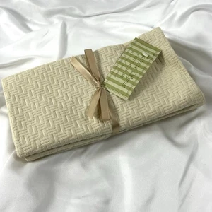 Patricia Spratt for the Home 4-teiliges Stoffservietten-Set beige gewebt 100% Baumwolle hellbraun - Bild 1 von 7