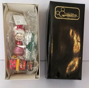 Disney Christopher Radko Piglet With Presents Christmas Ornament  6" NIP READ - Picture 1 of 11