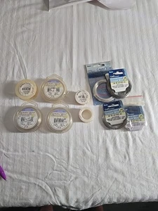 Lot Jewelry Making Wire Various Gauges Copper Silver Plated 18 To 26 Gauge - Picture 1 of 5