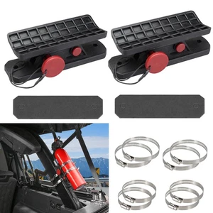 Fit For Jeep Wrangler JL TJ Quick Release Fire Extinguisher Mount Bracket Holder - Foto 1 di 9