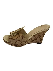 Sandalias Gucci/35/Beg/Lona/142924 - Imagen 1 de 9