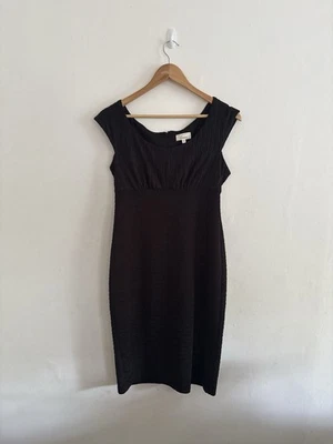 Linea Formal Black Bodycon Dress Size 12 - Image 1 of 4