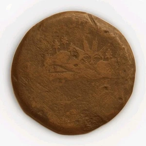 1786 Vermontensium Vermont Colonial Copper Coin Poor - Picture 1 of 6