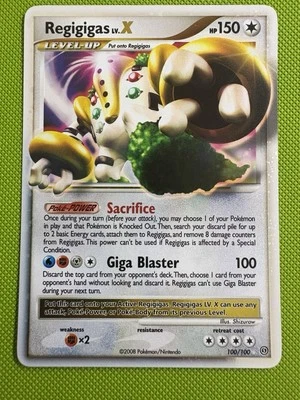 Regigigas Lv.X 100/100 Stormfront Ultra Rare - Near Mint Condition  - Image 1 of 4