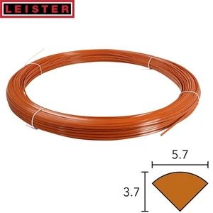 Leister 3KG / 6.61LB Asta di Saldatura PVC-U, Profilo A 90-5.7, Marrone - 106.641 - Foto 1 di 4