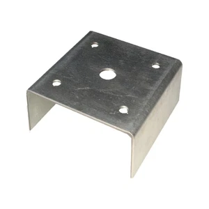 5x Post Brackets 90mm x 90mm – Heavy Duty Galvanised Steel Timber Connectors - Picture 1 of 2