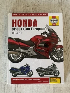 NEW - Haynes Manual 4908 - Honda ST1300 (Pan European), '02 to '11 - Picture 1 of 2