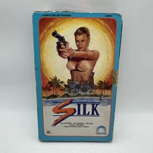 SILK VHS 1986 CEC VERRELL BILL MCLAUGHLIN CONCORDE BOOK BOX OVERSIZE CASE TESTED - Picture 1 of 6