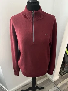 Calvin Klein L/S  Golf Top jumper size M chest 42 - Picture 1 of 4