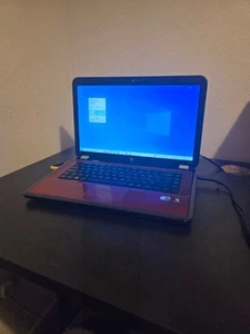 HP Pavilion G Series Windows 10 Laptop 4GB Ram 720GB HDD Red Read description - Picture 1 of 23
