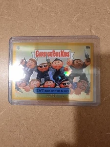 Garbage Pail Kids Chrome 7 Subset 10b Newt Kids On The Block Gold 36/50 GPK - Picture 1 of 2