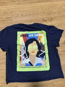 T-Shirt 2023 US Open Billie Jean King Tennis 50 Years of Equal Prize Money M - Bild 1 von 6