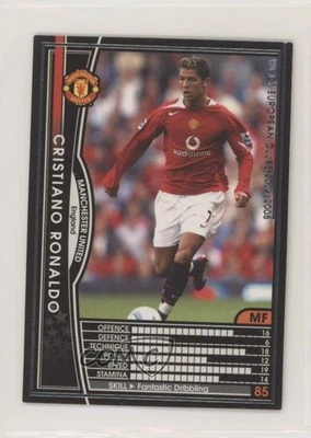 2004-05 Panini WCCF European Clubs Cristiano Ronaldo #059/224 Rookie RC - Image 1 of 2