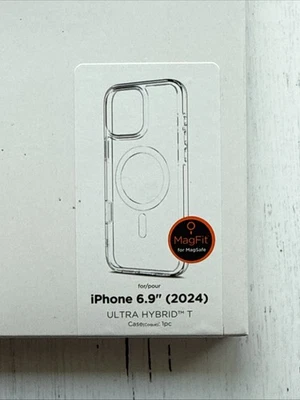 Spigen Ultra Hybrid T Case Clear For iPhone 16 Pro Max MagSafe New! - Image 1 of 3