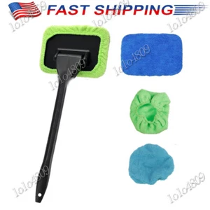 Window Windshield Cleaning Tool Washable Car Wiper Cleaner Glass Brush - Picture 1 of 13