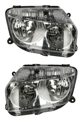 PHARE AVANT GAUCHE + DROIT MECHANIQUE POUR DACIA DUSTER 04.10-09.13 - Photo 1/4