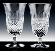 Waterford Crystal 6.5" COLLEEN SHORT STEM ICED TEA BEVERAGE WATER GLASSES Set 2