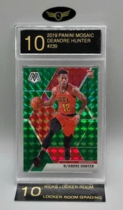 Panini Mosaic Atlanta Hawks 2019 Deandre Hunter #239 verde novato radiocontrol como nuevo LRG 10 - Imagen 1 de 2