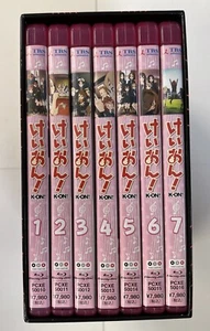 K-ON! First Edition Complete 1st Season ~ 7 Disc Blu-ray Set ~ Japanese ~ USED - Picture 1 of 6