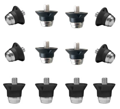 12 tacchetti calcio di ricambio per Adidas World Cup &amp; Kaiser 5 stivali compatibili - Immagine 1 di 4