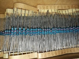 25 piezas NUEVO DE LOTE ANTIGUO DRALORIC ALEMANIA MK2 87K5 0.1% 1/2W RESISTENCIAS DE AUDIO PELÍCULA DE METAL DE ALTA GAMA! - Imagen 1 de 2