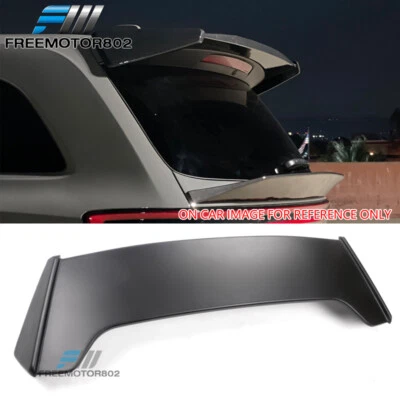 Fits 21-25 Dodge Durango IKON Style Matte Black Roof Spoiler Wing Deflector ABS - Image 1 of 4