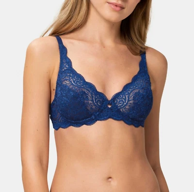 Triumph 10166797 Amourette 300 W X Full Cup Bra Deep Water (Navy) - Image 1 of 2