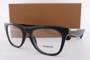 Brandneu Burberry Brillengestell BE 2409 3001 schwarz für Männer Frauen 53 mm - Bild 1 von 7
