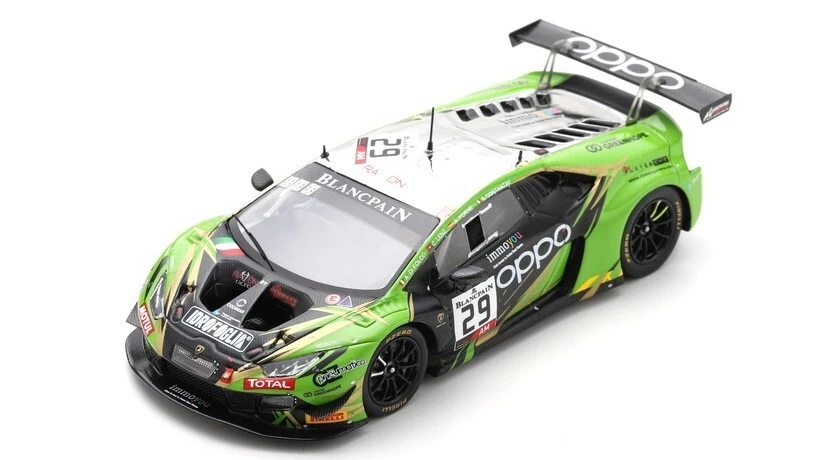 Modellino auto Spark Model LAMBORGHINI HURACAN GT3 EVO 24H SPA 2019 1:43 LENZ... - Immagine 1 di 1