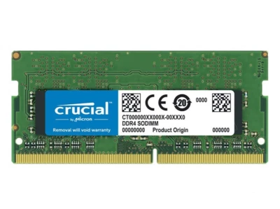 Crucial 8GB DDR4 RAM 2666MHz  CL19 Laptop Memory SODIMM 260PIN 1.2 Volts SDRAM - Image 1 of 4