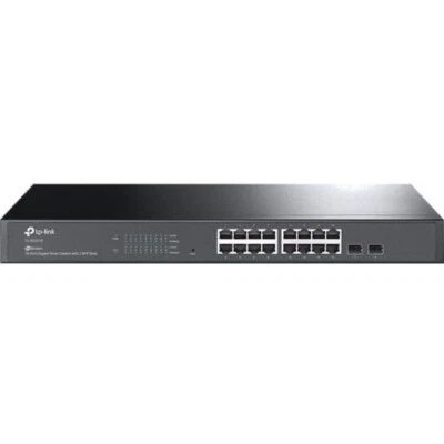 NEW TP-Link JetStream 16-Port Gigabit Smart Switch with 2 SFP Slots TLSG2218 - Image 1 of 3