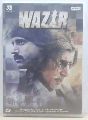 Wazir - Amitabh Bachchan, Farhan Akhtar - Bollywood Hindi Movie 2-Disc Spl DVD - Image 1 of 2