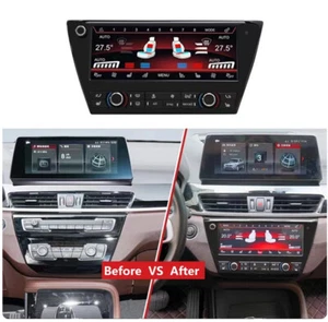Panel de control de clima de control de aire acondicionado digital con pantalla táctil de 10,25" para BMW X1 2016-2022 - Imagen 1 de 12