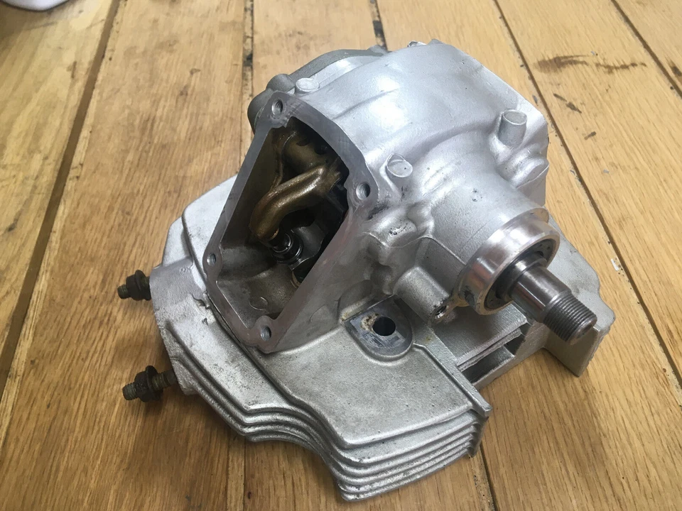 Ducati 750SS rear vertical cylinder head + valves + cams and openers/closers set - Image 1 of 4