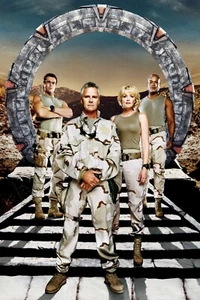 Stargate SG-1 Metal Poster Amanda Tapping Michael Shanks 7x11 12x18 Photo - Picture 1 of 1