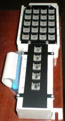 MARCONI New Mini Mount Patch Panel 25-Pair Connectors RJ 11 25 PORT Surface Mount