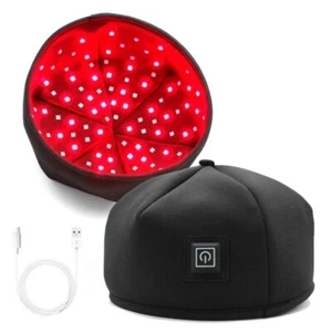Red light & Near Infrared LED Therapy Hat For Hair Growth Loss Treatment UK - Picture 1 of 11
