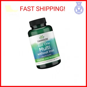 Swanson Century Formula Multivitamin Without Iron 130 Tabs - Picture 1 of 2